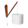 Teak wall light with articulated arm. Denmark 1960