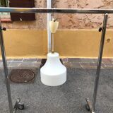 Vintage 60's glass pendant light