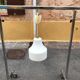 Vintage 60's glass pendant light