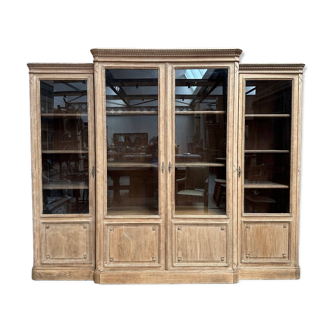 Vitrine Années 20 en chêne massif