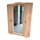 Armoire parisienne art déco bois naturel
