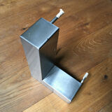 Old letter l sign alu chrome deco industrial