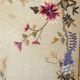 Important Set of Three Indochinese Silk Embroidered Tapestries