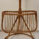 Rattan lamppost period 1960