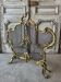 Small fireplace screen from the time of Napoleon III, circa 1900.