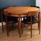Table à manger et 4 quatre chaises GPlan Fresco par Victor Wilkins