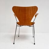 Wooden 3207 chair by Arne Jacobsen for Fritz Hansen, 1980s