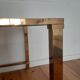 Brass coffee table