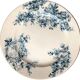 Lot of 4 flat plates in Iron Land Boulenger Choisy the Model King POMPADOUR