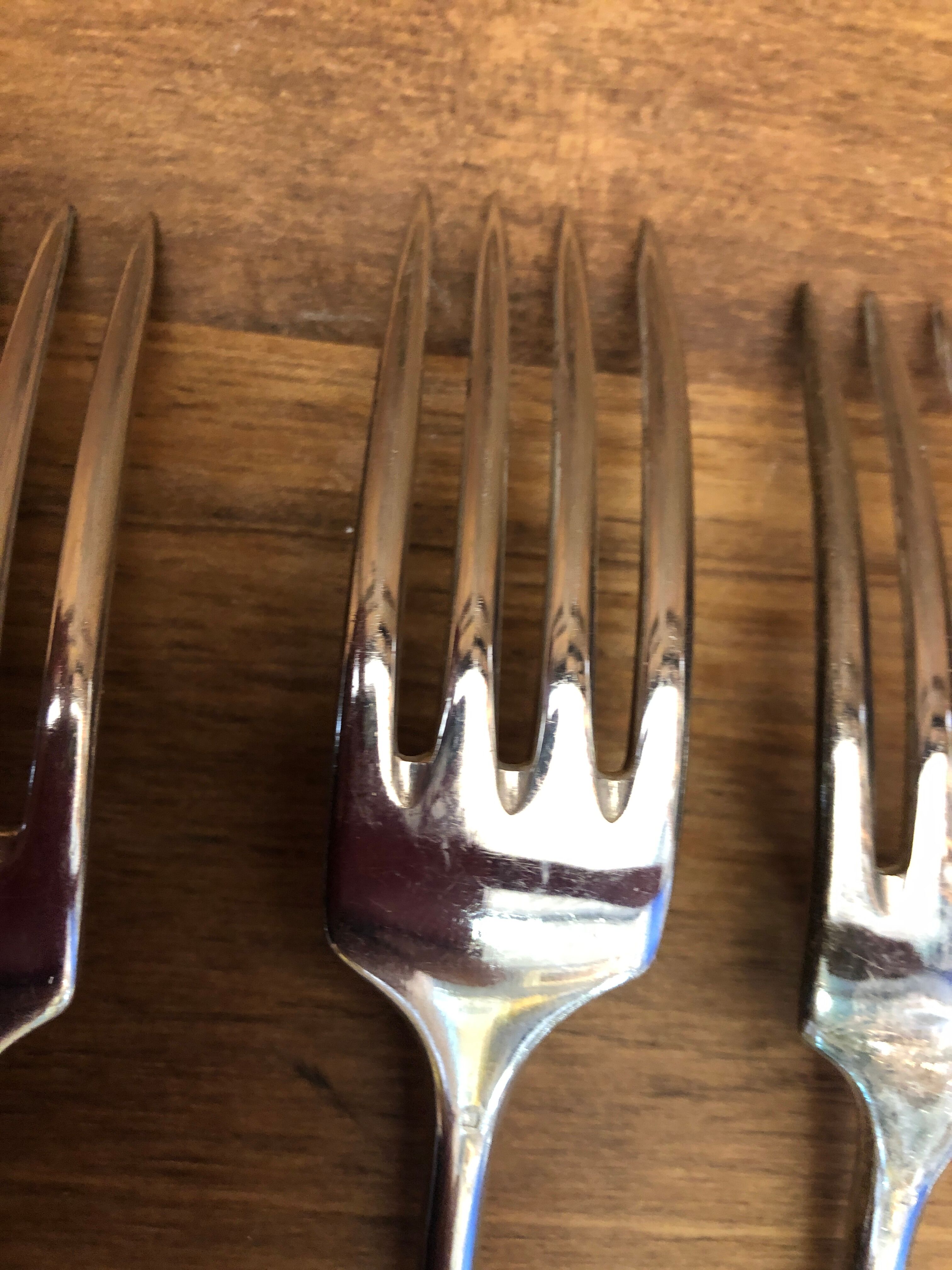 6 Christofle forks
