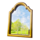 Antique gold mirror 32x22cm