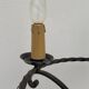 Candelabra floor lamp wrought iron candlestick