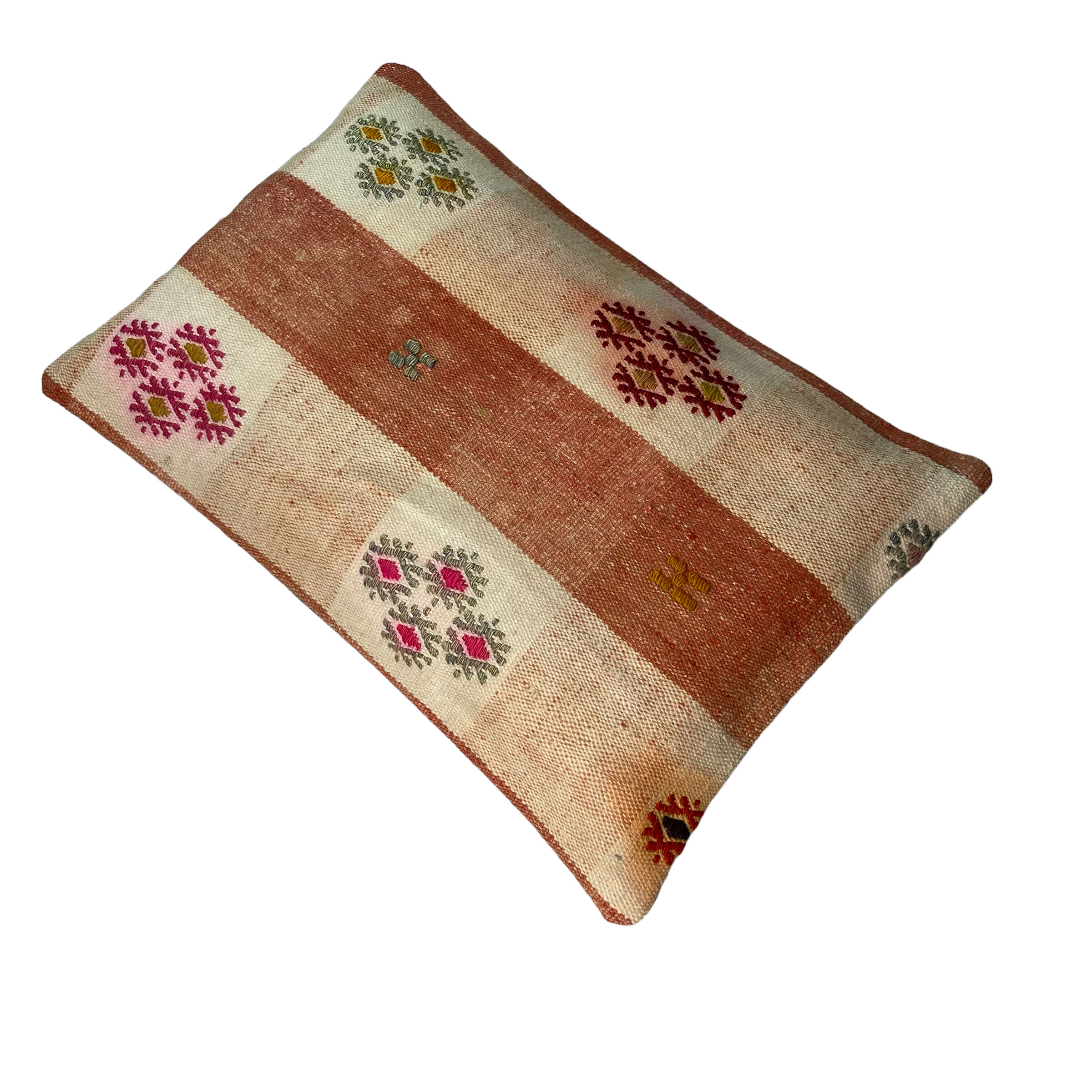 Housse de coussin kilim turc vintage 30x50cm