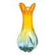 Mid-century modern vase, glass, designed by J. Hospodka, Czechoslovakia, 1960s