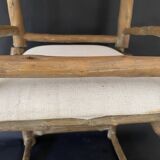 Duo tabourets bois d’olivier