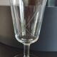 Lot de 10 verres à vin / eau gravés années 50