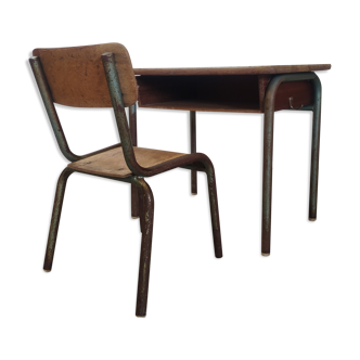 School desk children's chair