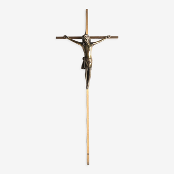 Crucifix en bronze, années 50