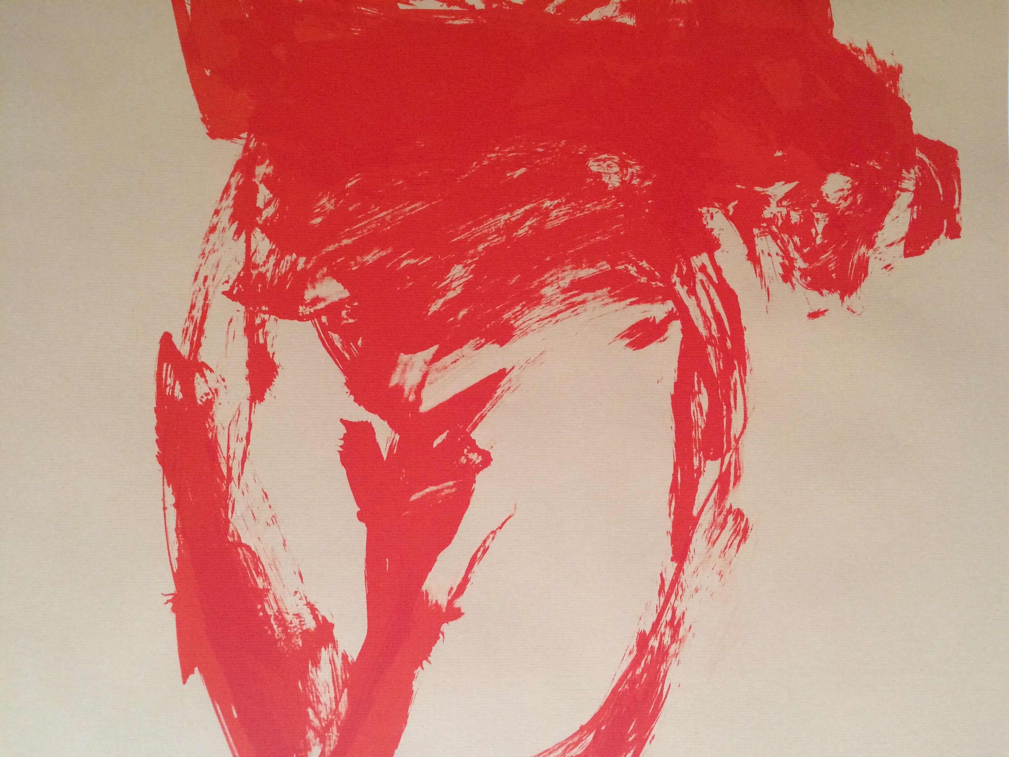 Original lithograph on paper by Claude Garache, untitled, circa 1970
