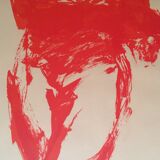 Original lithograph on paper by Claude Garache, untitled, circa 1970