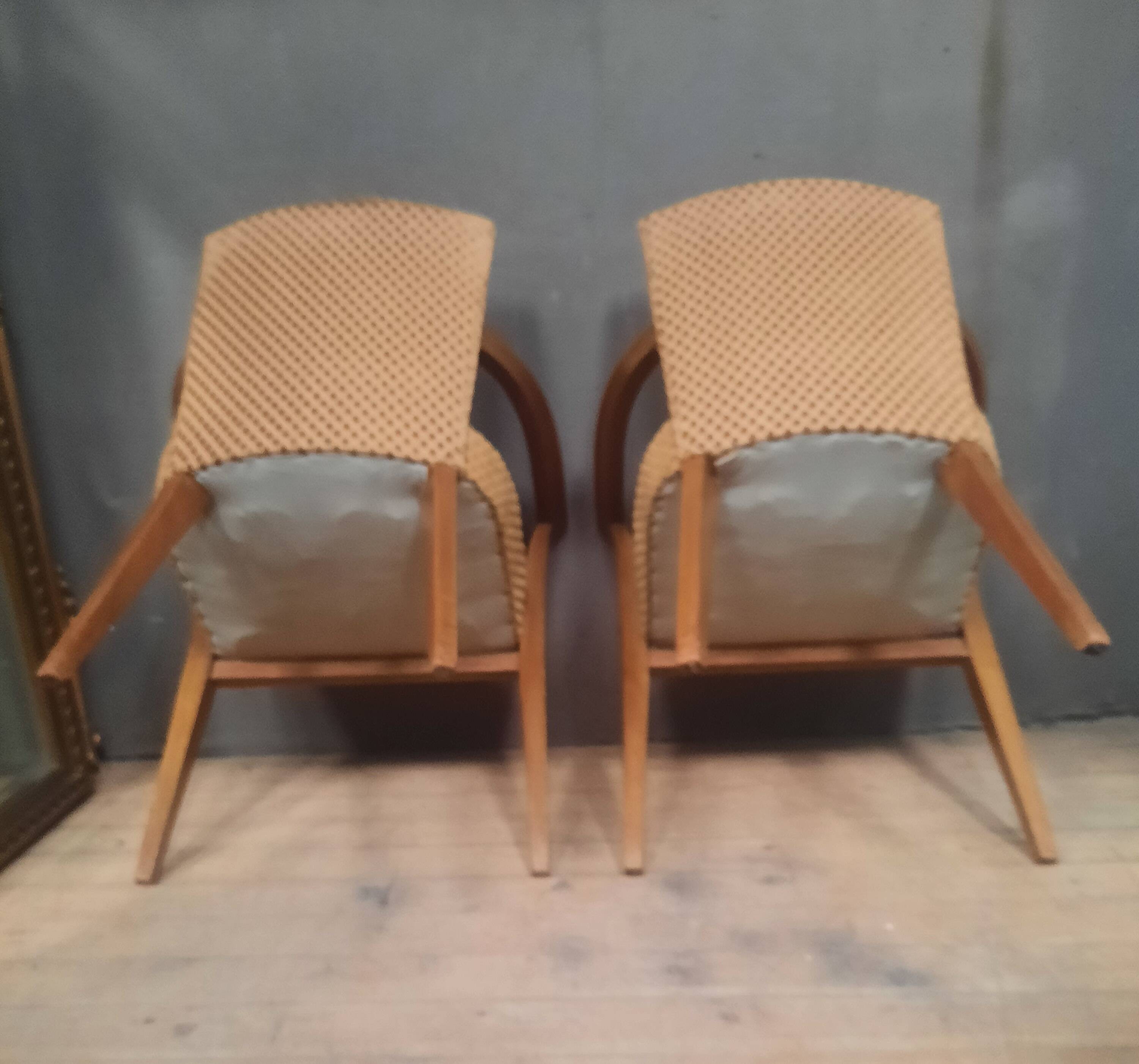 Paire de fauteuil  bridge