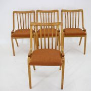 1970s Set of Four Antonin Suman Dining Chairs by Ton, Czechoslovakia
