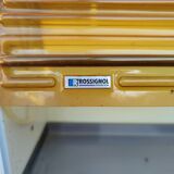 Curtain toilet cabinet