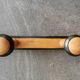 Antique wooden coat holder