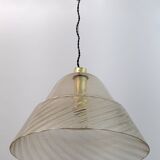 Mid-Century Modern Italian Murano Bubbles Glass Pendant Lamp, 1970s