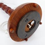 Scandinavian teak floor lamp base, Möllers Armaturfabrik 1960