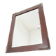 Large Cherry Wood Mirror France 1970s