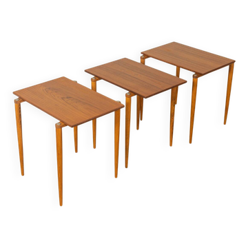 1960s nesting tables Opal Möbel