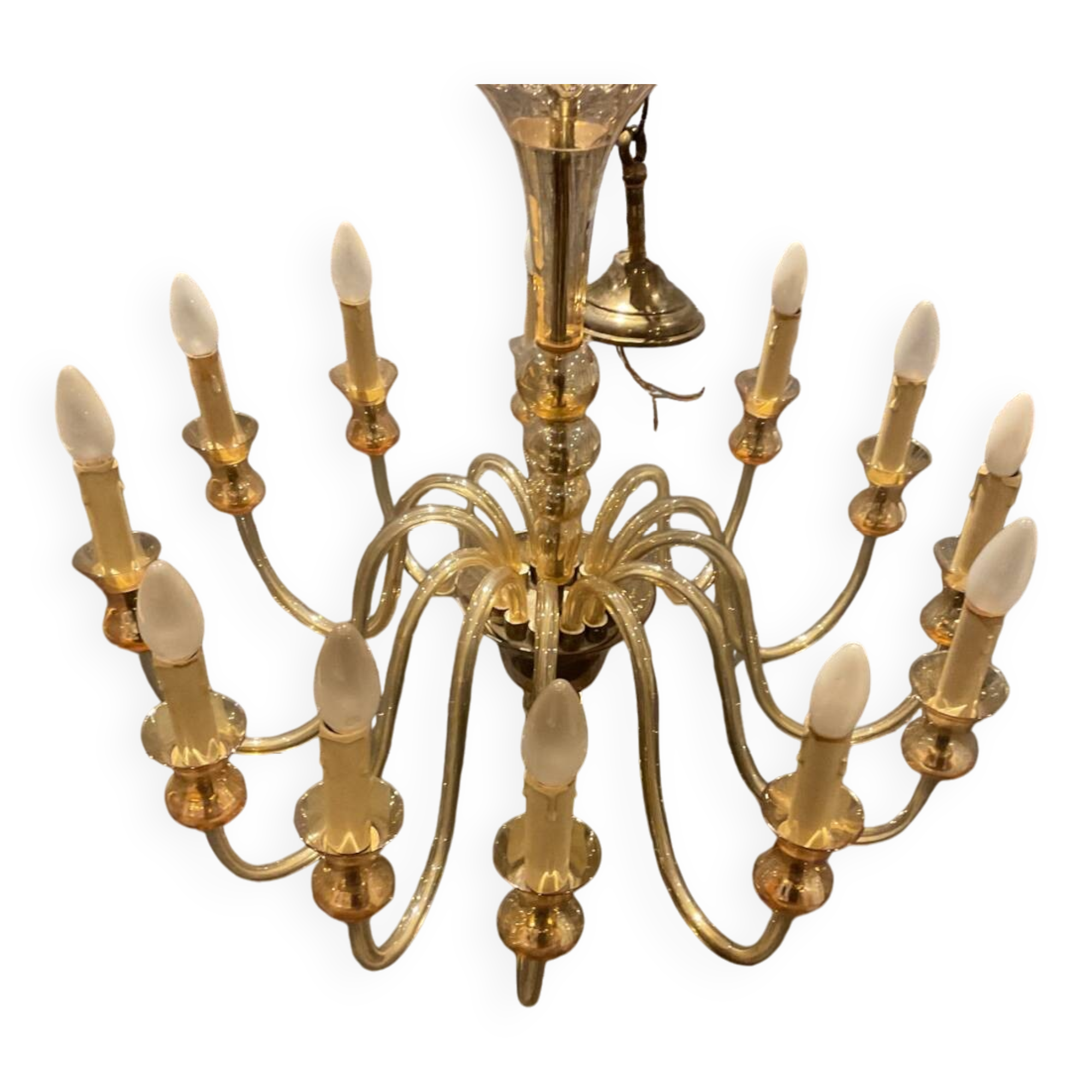 Murano glass chandelier by Majo