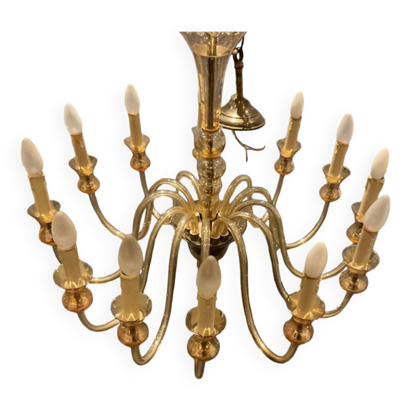 Lustre en verre de murano  de majo — Beyit