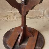 19th century oak pedestal table
