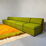 Vintage Bohemian modular sofa 'Tetris'