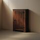 Oak furniture, folk art, Cévennes, 19th century