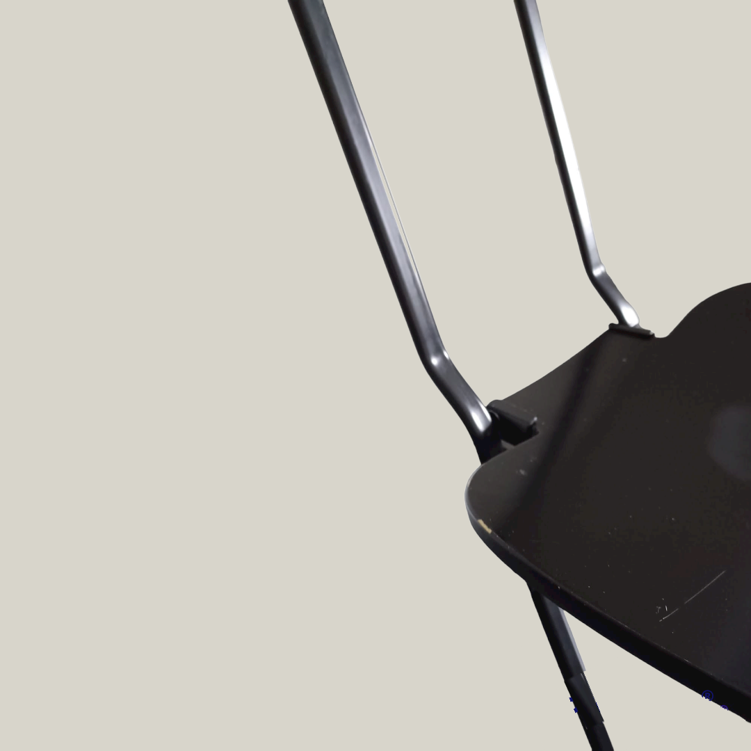 Gastone Rinaldi for Thema Italy 6 folding chairs 1 table ‘Dafne’ 1979