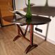 Folding oval winemaker's table
