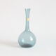 Vase bleu ciel par Arthur Percy pour Gullaskruf Glasbruk, Suède années 1950