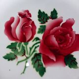 6 flat plates of Digoin Sarreguemines model Saverne