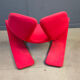 Zen lounge chair by Kwok Hoi Chan for Steiner Paris, 1980s