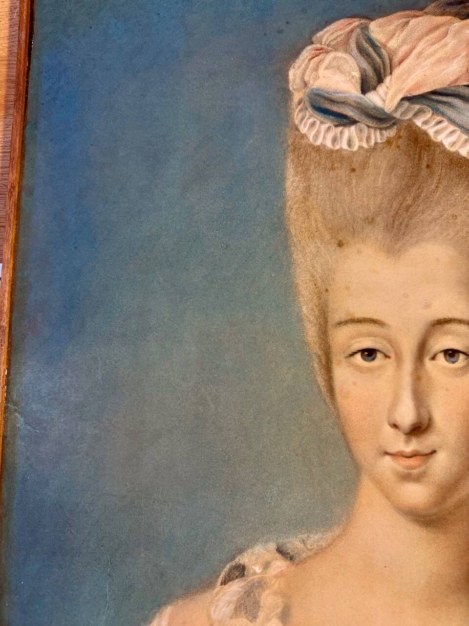 Portrait of an elegant 19th century woman