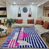 Handmade Beni Ouarain rug 250x150 cm