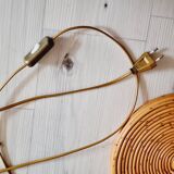 Large Louis Sognot table lamp 1950/60 height 125 cm