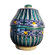 Candy pot ceramic hand painted