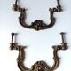 Antique pair of bronze drawer handles.