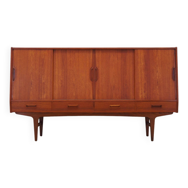 Enfilade en teck, design danois, années 1960, designer : Børge Seindal — Beyit