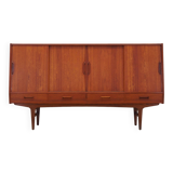 Enfilade en teck, design danois, années 1960, designer : Børge Seindal