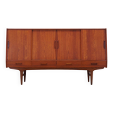 Enfilade en teck, design danois, années 1960, designer : Børge Seindal